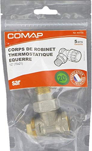 COMAP Corps de robinet thermostatique équerre 1/2