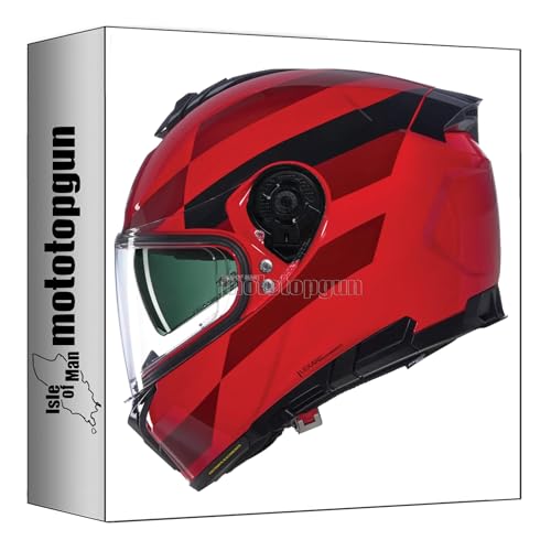 Casque Nolan N80-8 Évite la Buée et Protège du Vent Intégral Alfiere Rouge S