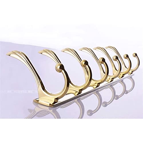 Ganchos de pared para ropa sofisticados XXZ hilera de diseño moderno 36.8cm 3