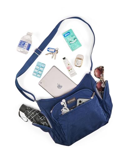 Image of biaggi Flexmates Convertible Anti-Theft Crossbody Bag for Women | Lightweight On-The-Go Travel Organizer, RFID Blocking