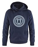 ✔ ARTIKEL: Individueller Herren Hoodie bedruckt mit Stadtwappen Hamburg