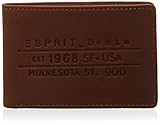 esprit vintage  ESPRIT mit PrÃ¤gung im Vintage Stil 114EA2V011 Unisex-Erwachsene Geldbörsen 10x7x1 cm (B x H x T), Braun (CHOCOLATE BROWN 248)