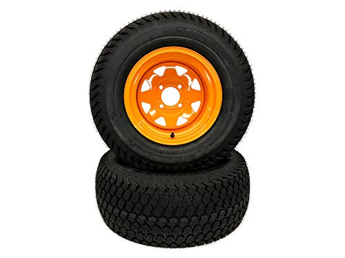 MowerPartsGroup (2) Turf Wheel/Tire Assemblies 24x9.50-12 Fits Scag Tiger Cat 52