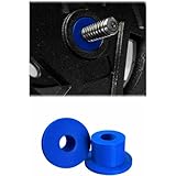 2 inch to 1 inch Barbell Adapter, 4-Pack Weight Plate Converter Sleeve for Standard Home Gym Equipment, Secure & Easy Install, No Support Needed (Blue)
