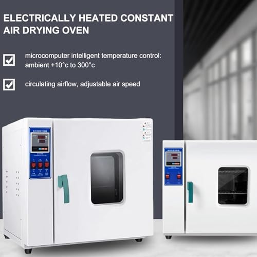 Air Convection Drying Oven, Lab Oven, Heat Industrial Lab, Electric Heating Constant Temperature Drying Oven, for Laboratory Test Drying 16L101