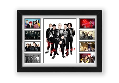 Póster autografiado de MCR para revivir la era de My Chemical Romance en tu habitación