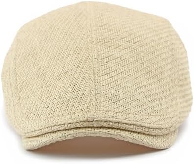  YAMEE Atmungsaktiver Sommerhut für Herren, 55CM-59CM
| Vintage Freizeitkappe für Damen von YAMEE, 55CM-59CM
| Verstellb