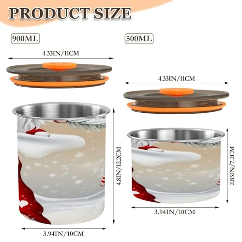 Envase hermético con tapa para café acero inoxidable 17oz miniatura 2