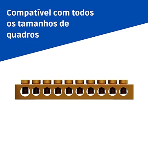 Quadro de Distribuição Sobrepor para 12/16 Disjuntores Sem Barramento Porta Branca - 33.04.843.2 - T