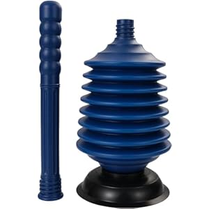 High Prure Thrust Plunges Removg Heavy Duty Klompen van verstopte hroom Tets Alle Power Plunjers voor hrooms Blauw Meubels of voor Hardhout oors met Blauw Maat, normaal