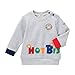 [MIKIHOUSE HOT BISCUITS] [ミキハウス ホットビスケッツ] トレーナー 男の子 女の子 キッズ 子供服 グレー 100cm 73-5601-495