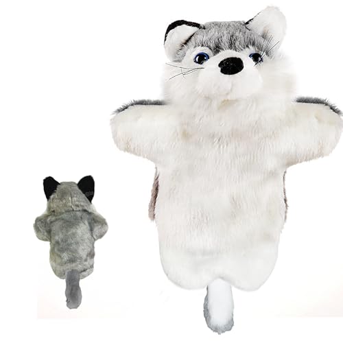 Image of FunBlast Plush Hand Puppets for Kids - Animals Hand Puppet Toys, Soft Hand Puppets for Kids, Story Telling Puppet for Kids, Hand Puppet Toy, Fun Play Learning Toys (Fox)