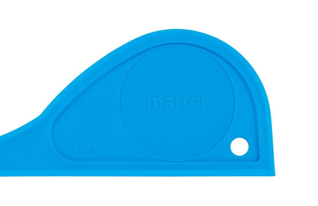 MARTOR 10x SECUPLUS 210 Sicherheitswerkzeug, klingenlos, Rollenware | Abgeschrägte Kante, Papierlagen spalten, ergonomisch, Produktion & Logistik, No. 210001.13