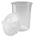 3M PPS (Original Series) Paint Spray Gun Cup Lids and Liners Kit, 16114, Mini, 6 oz, 200-micron Filter, Use w/ Paint Gun for Cars, Furniture, Home, 50 Disposable Lids and Liners, 20 Sealing Plugs