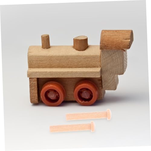 LALAFINA 20 piezas clavos miniatura de madera maciza para proyectos de manualidades y modelismo miniatura 4