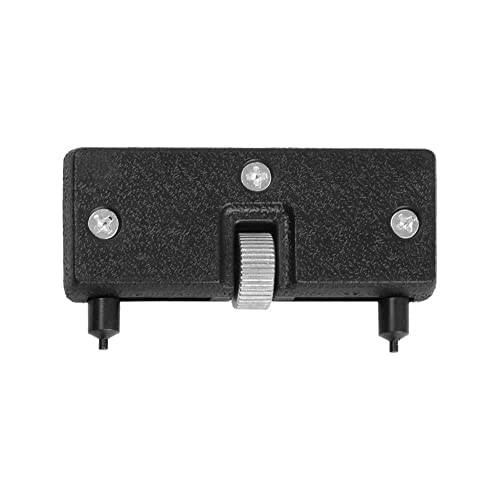 Cikiki Herramienta de apertura de caja trasera de reloj de metal, ajustable, cierre de presión, removedor de llave, herramientas de relojería, reparación de relojes