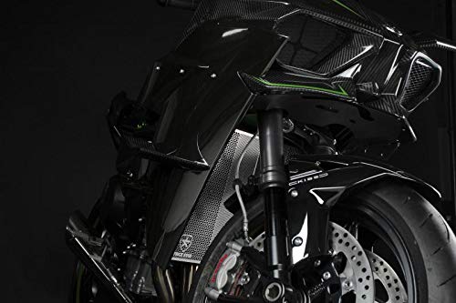 TRICK STAR ラジエターコアガード NINJAH2 H2R トリックスター / Ninja H2 / H2R / H2 CARBON(15-21