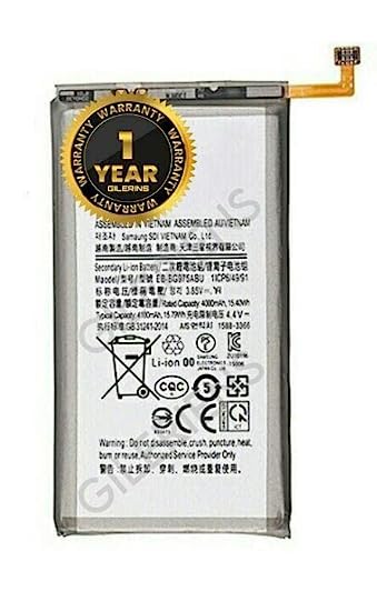 Image of Original EB-BG975ABU Battery for Samsung S10 Plus G975F G975U Battery with 1 Year Warranty***(Z000183)