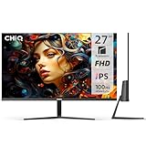 CHiQ 27F650R,27 Inch Monitor, PC Monitor, FHD(1920x1080), 100Hz, Ultra Slim, IPS, DC Dimming, Built-in Speaker, 99% sRGB, Type-C, HDMI, DP, VGA, New