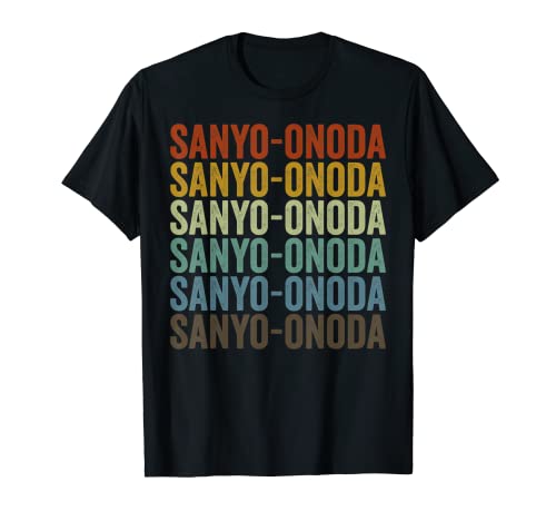 Sanyo-Onoda Japan Japanese City T-Shirt