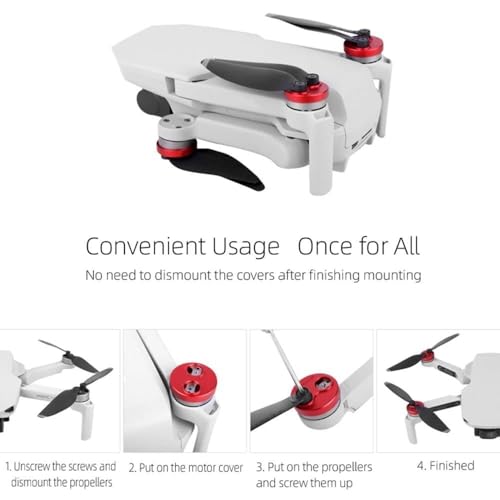 Capuchons de moteur étanches à la poussière pour optimiser la longévité du drone 3Pro