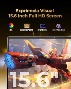 15.6" Gaming Laptop 2026, Intel Ultra 5 125U(4.3GHz) PC, 24GB DDR5 1TB SSD — photo 5 of 6