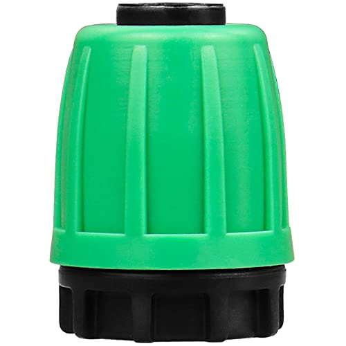 JOYPRO Drip Irrigation Fittings for 1/2 Inch Drip Tubing (1/2 ID x 0.65 OD) 12 Pieces 1/2 Drip Line End Caps Anti-drop Locked Nut Barbed End Plug Connectors Garden Irrigation Parts for Drip Hose