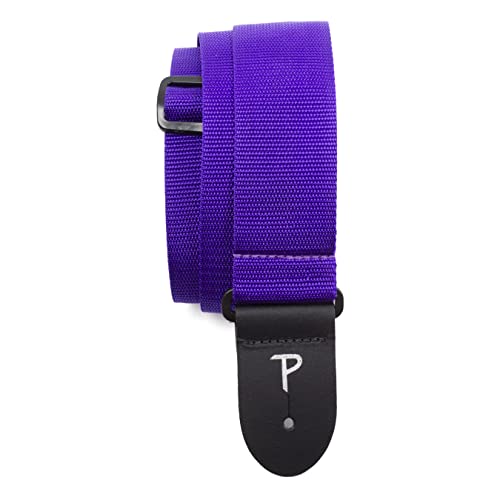 Perri's Leathers - Correa de piel para guitarra – Naylon, se adapta a electricidad, jacquard, ajustable...
