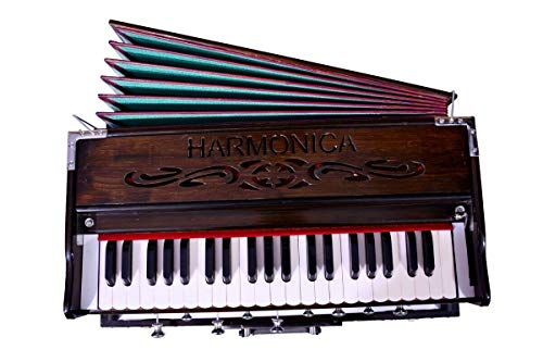 Naad NS-1 Handgemaakte Draagbare 3.5 Octaaf 9 Stopper die Stijl Harmonium Baja met Koppeling leggen - Image 5