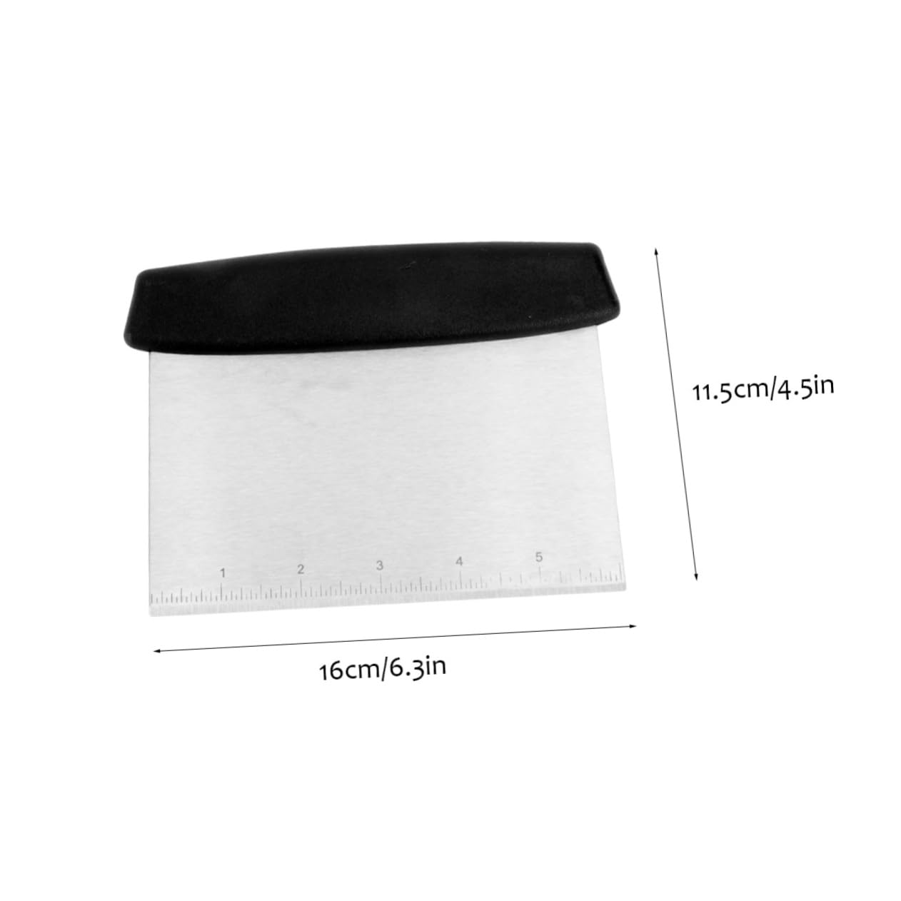 VALICLUD Stainless Steel Scraper Pizza Dough Cutter Griddle Tool Bbq Grill Accessory Kitchen