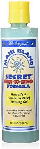 Hawaiian Maui Island Secret Burn To Brown 8 oz. each