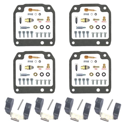 Kit Carburateur FZ600 pour Résoudre Fuites Essence et Ralenti Instable Moto 1986