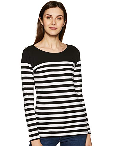 Image of Miss Chase Women's Cotton Basic Slim Fit Top