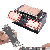 SpaceBovae 110V LCD Screen Separator Machine, Mobile Phone Touch Screen Removal Separating Equipment, Iron & Aluminum Hot Plate Heat Repair Pad For Smartphone The Size Of 7 Inch And Below