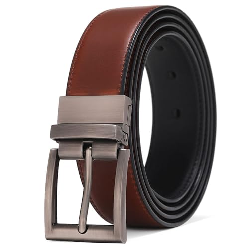 Ceinture décontractée réversible pour hommes idéale de l'office au jean