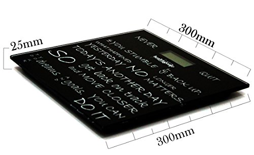 Image of Healthgenie Digital Weight Machine For Body Weight USB Rechareable with 1 Year Warranty (Never Quit)