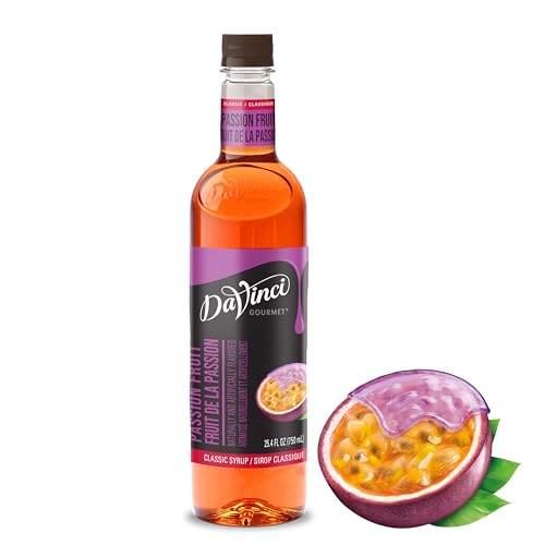 Image of DaVinci Gourmet Classic Passion Fruit Syrup, 25.4 Fluid Ounces (Pack of 1)