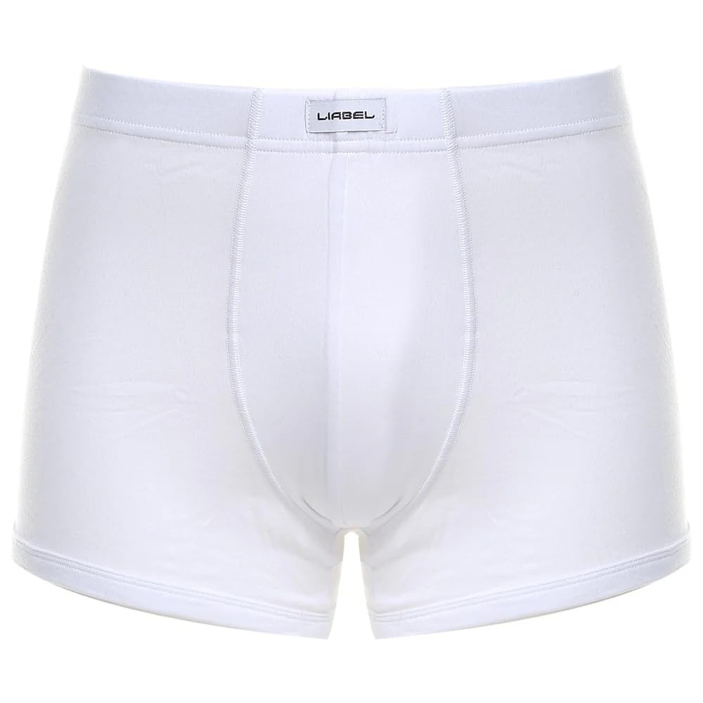 LIABEL Boxer Uomo in Cotone Elasticizzati (Pacco da 6 e da 12 Paia), Traspiranti, Ipoallergenico Cuciture Rinforzate Underwear – Mutande Intimo Confortevole Certificato Oeko-Tex