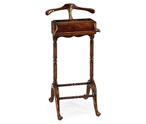 New Jonathan Charles Valet Stand Buckingham Medium Antique Mahogany