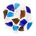 Galapagos 05136 Sea Glass for Aquarium, 4 lb, Pacific Mix
