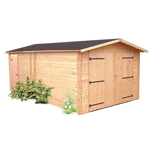 Garage Denis Madriers Douglas 28 Mm Sans Plancher - DE3554N