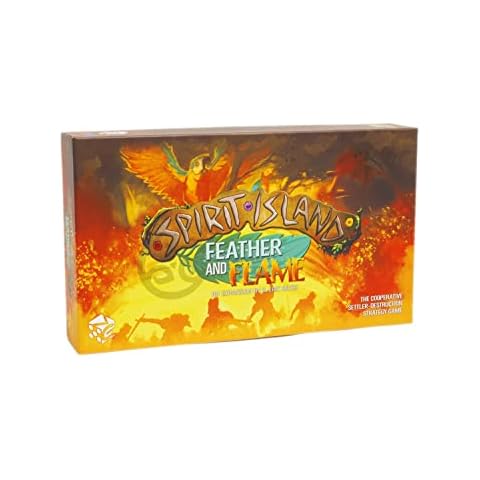Greater Than Games | Spirit Island: Feather & Flame | Cooperative Strategy Board Game Expansion | 1 to 4 Players | 90+ Minutes | Ages 14+ Cover