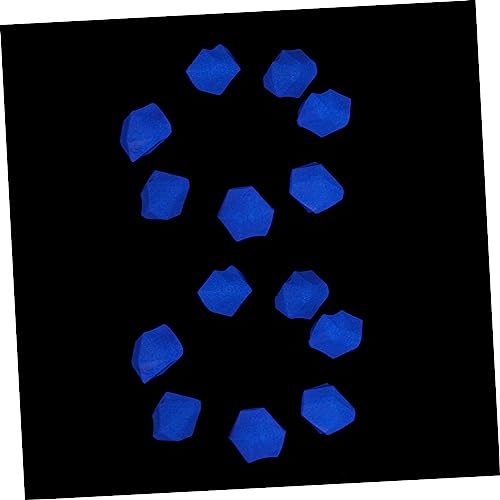 FUNOMOCYA 300 Piezas Guijarros Luminosos de para de Decoración Elegante para Peceras Material Duradero y Seguro para Mascotas para Paisajismo Acuático