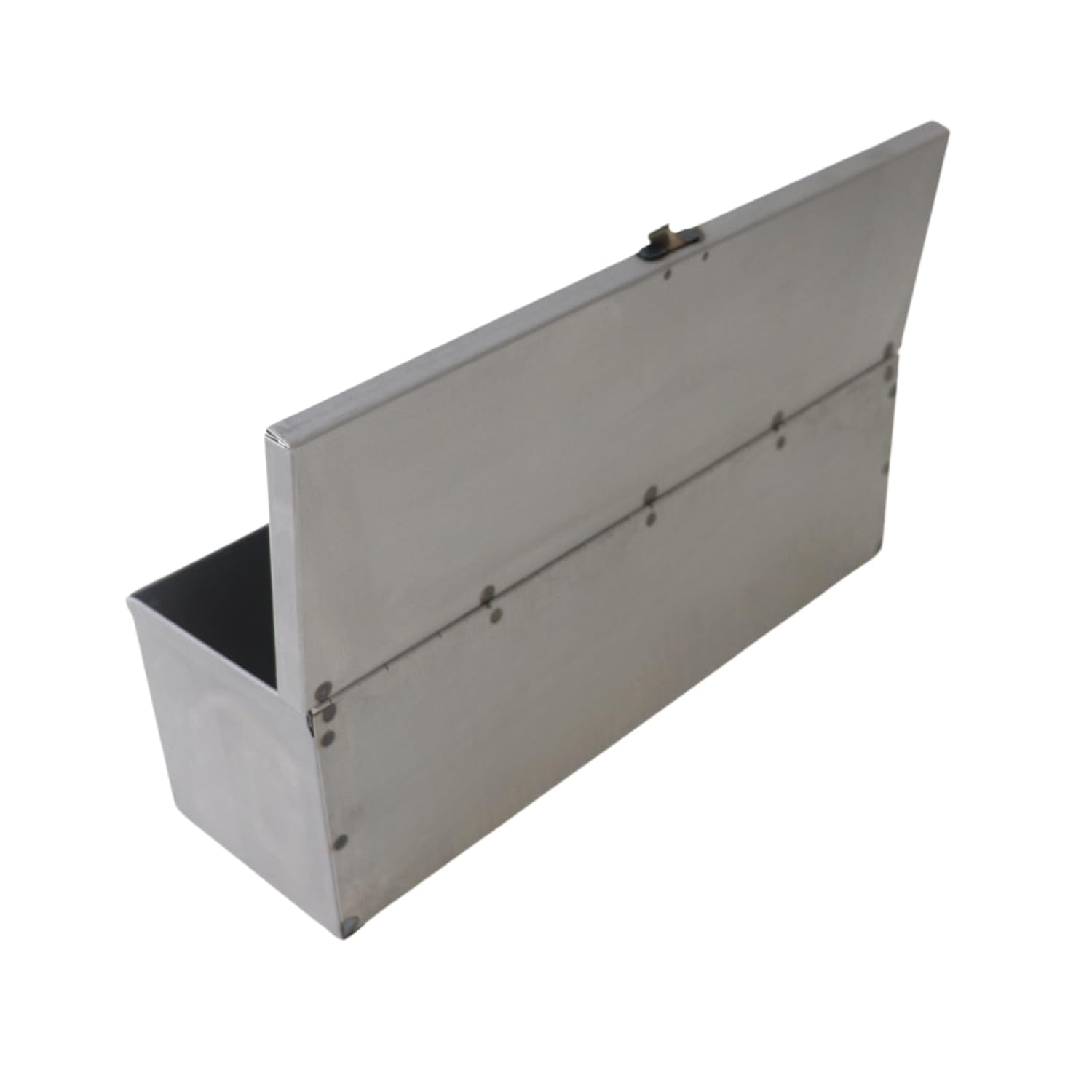 Ama Cassetta attrezzi vuota: Cassetta porta attrezzi in lamiera, Capacità 7 litri, Misure 420x130x130 mm