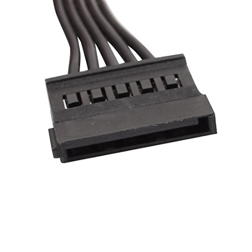 Adaptador cable 6 Pin a 3X SATA 28in negro miniatura 3