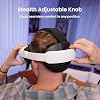 KIWI design K4 Head Strap, VR Headset Accessories for Meta Oculus Quest 3/3S and Link Cable with Charging 16FT