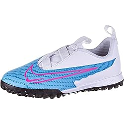 Jr Phantom Gx Academy TF, Sneaker Niños 4 NIKE JR Phantom GX Academy TF, Sneaker, Azul Báltico/Blast-White-Laser Blue, 38 EU