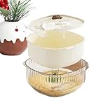 Habitat polyvalent : ce bassin pour tortues offre un habitat spacieux et adaptable aux poissons, amphibiens, petites tortues terrestres, écrevisses, bernards et tortues d'eau. Il assure son confort et son comportement naturel et est idéal pour les amateurs d'aquariophilie qui recherchent de la diversité dans leur collection en créant un environnement polyvalent qui favorise le bien-être des animaux tout en permettant de maintenir différentes espèces.