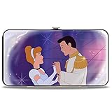 Buckle-Down Women's Standard Hinge Wallet-Cinderella, 7' x 4'