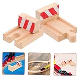 Spielzeug für eisenbahnschienen aus holz – die der eisenbahnschienen ermöglicht es den kindern, auf kreative und fantasievolle weise mit der eisenbahn zu spielen, als spielzeug für eisenbahnschienen